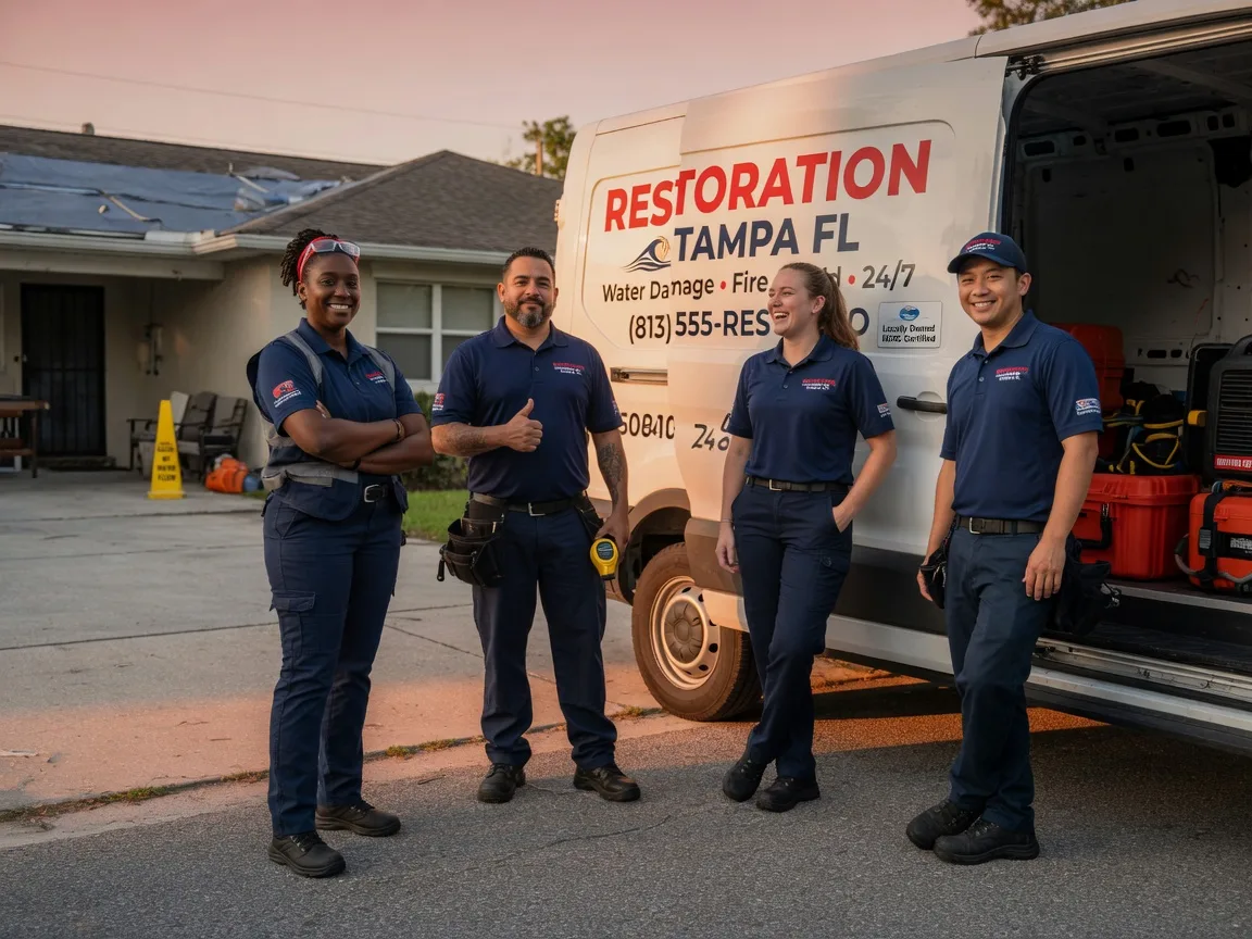 Water Damage Restoration company in Fombell, PA