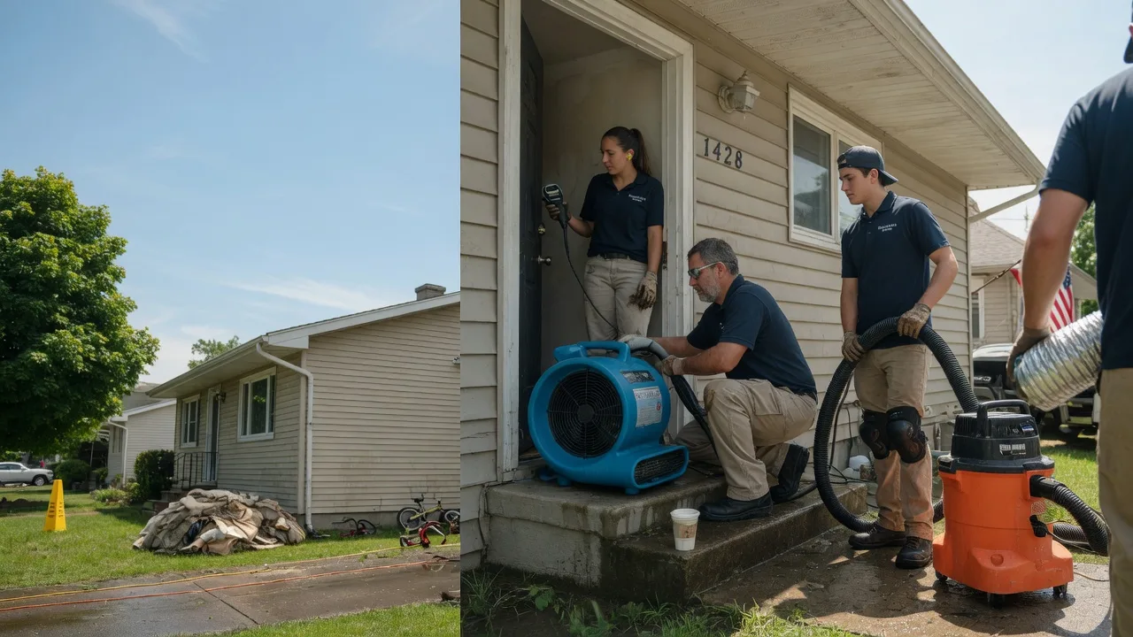 Water Damage Restoration in Fombell, PA near me